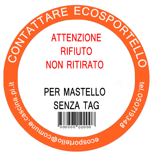 Rifiuto non differenziato, arriva il bollino rosso