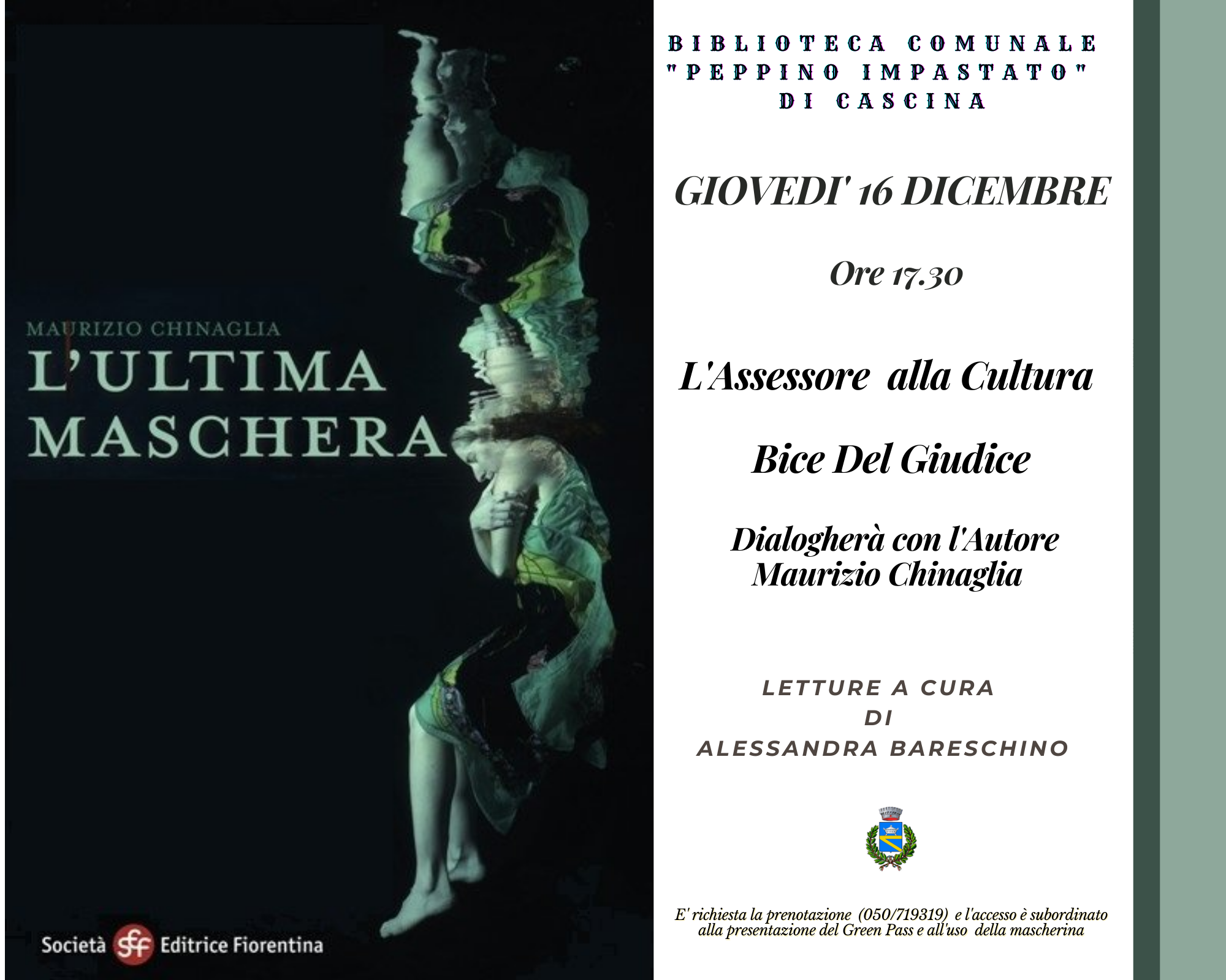 "L'ultima maschera" di Maurizio Chinaglia