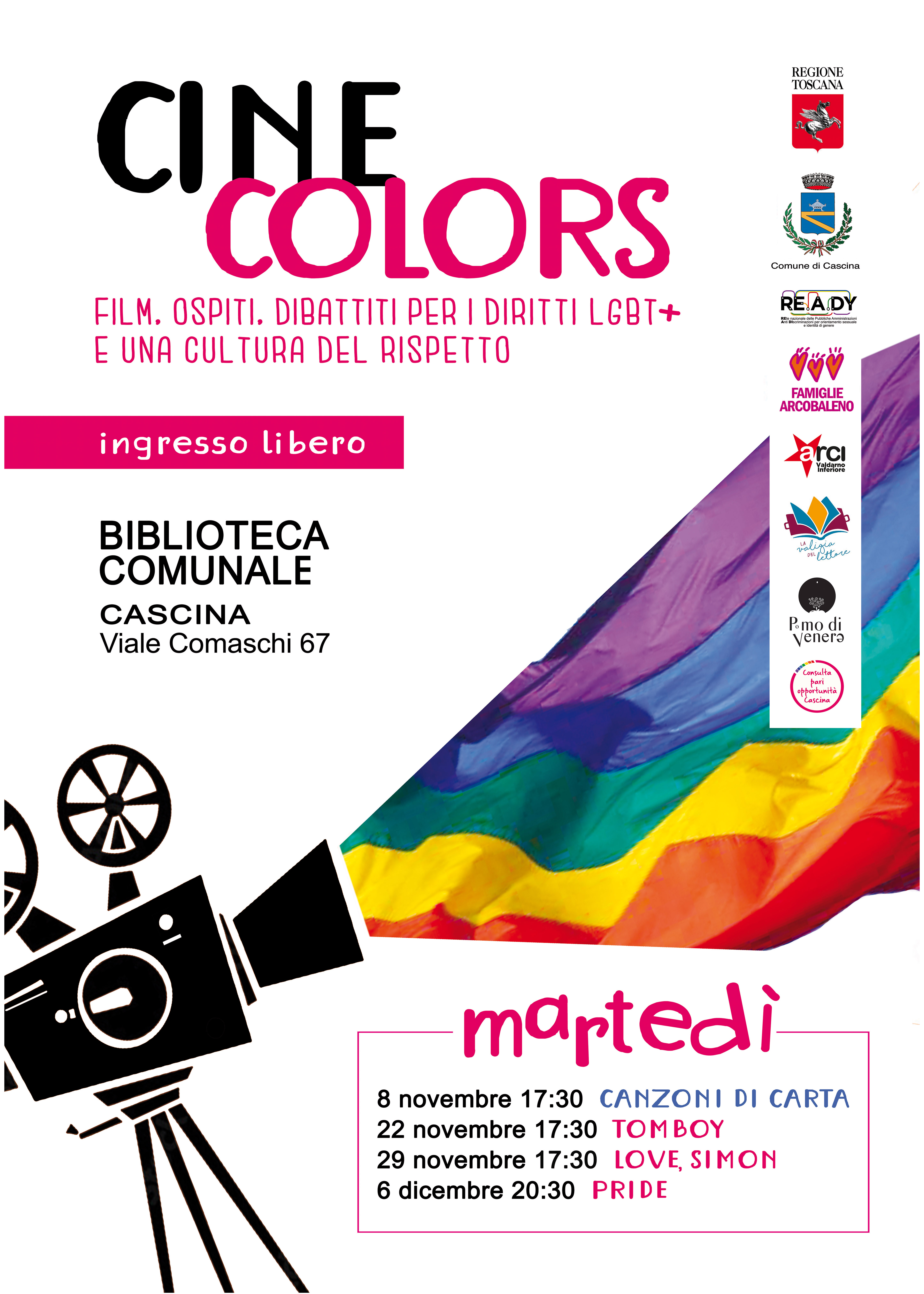 CINECOLORS. Rassegna per i diritti LGBT+