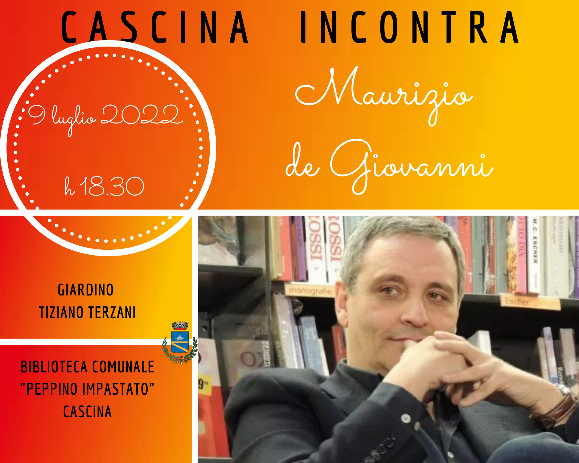 Cascina incontra...Maurizio de Giovanni 