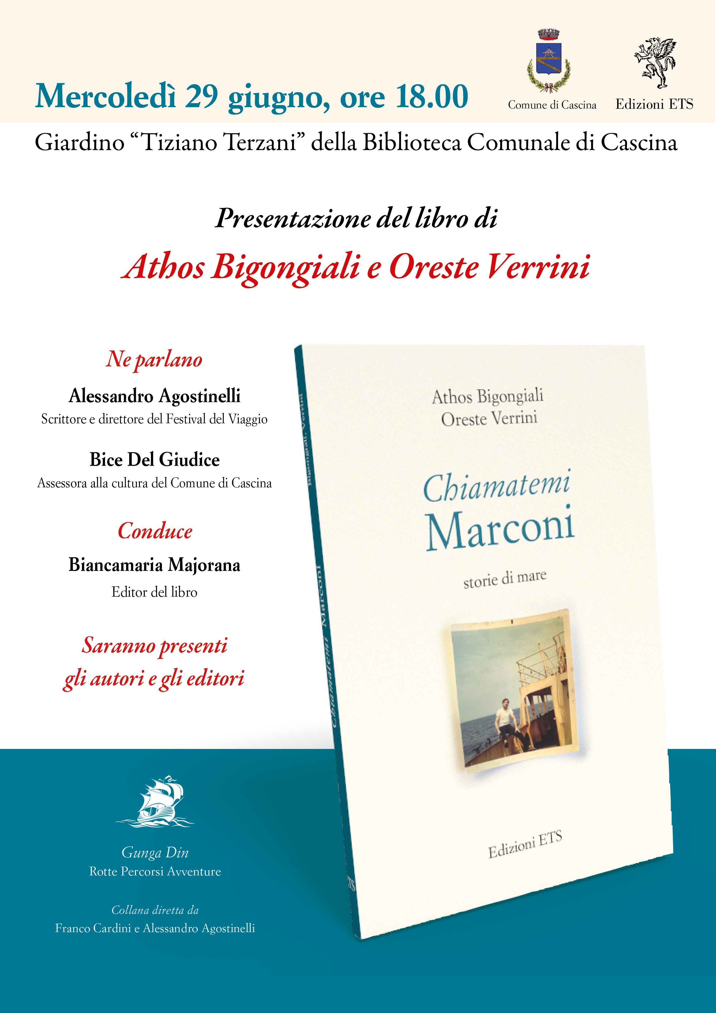 "Chiamatemi Marconi" presentazione del libro