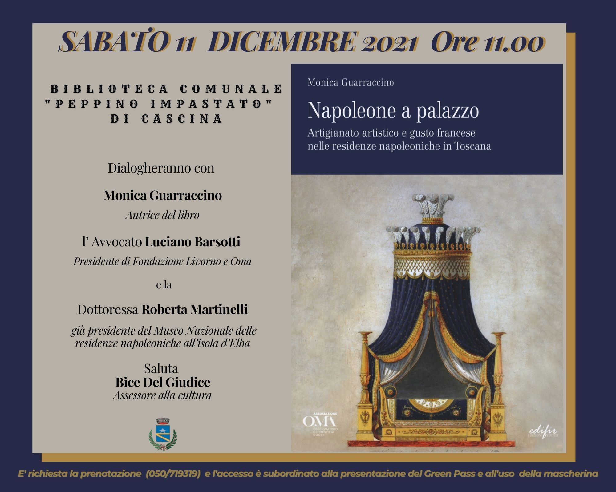 "Napoleone a Palazzo" di Monica Guarraccino