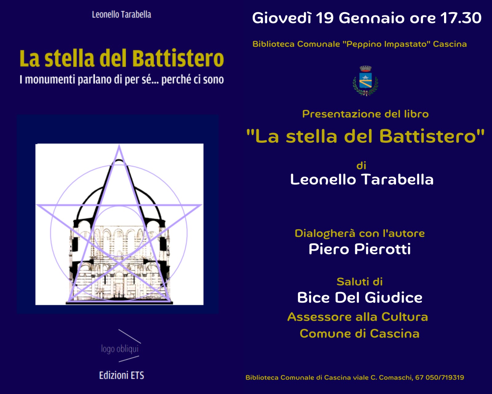  "La stella del Battistero i monumenti parlano di per sé… perché ci sono" di Leonello Tarabella