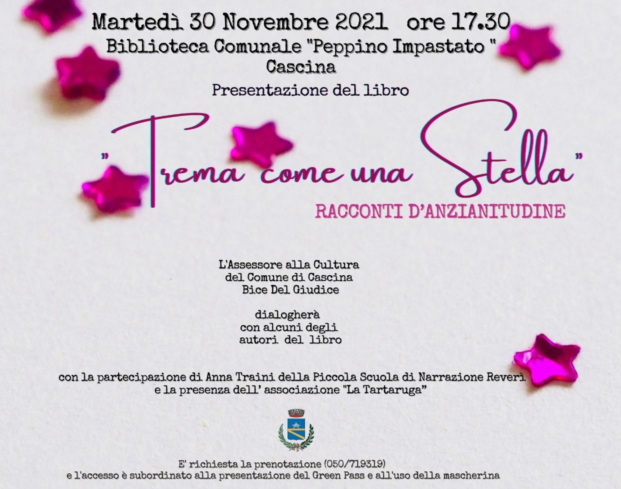 "Trema come una stella" racconti d'anzianitudine