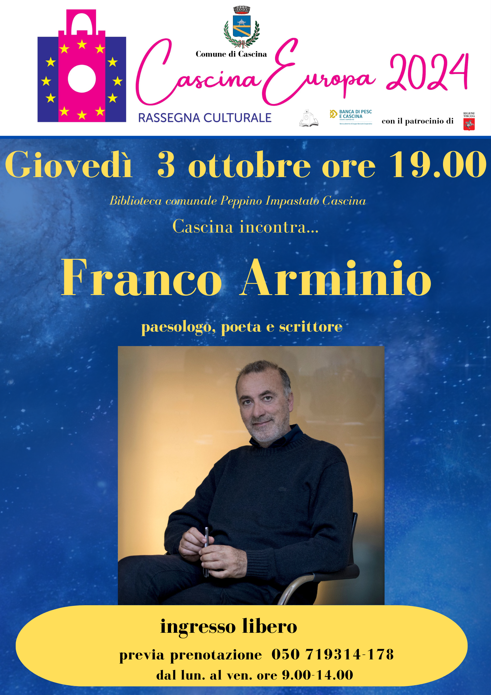 Incontro con  il Poeta Franco Arminio