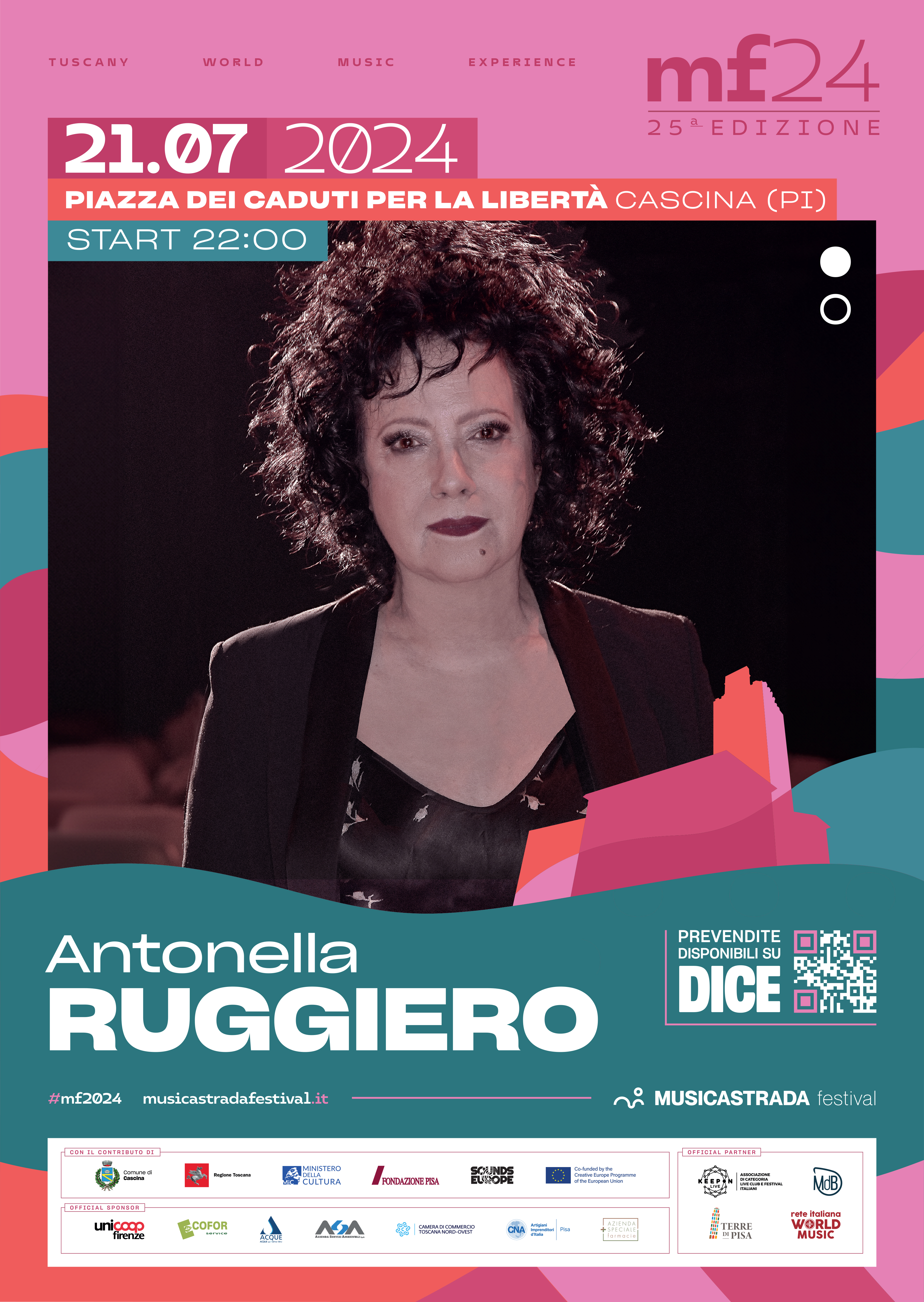 Concerto Antonella Ruggiero Musicastrada Festival