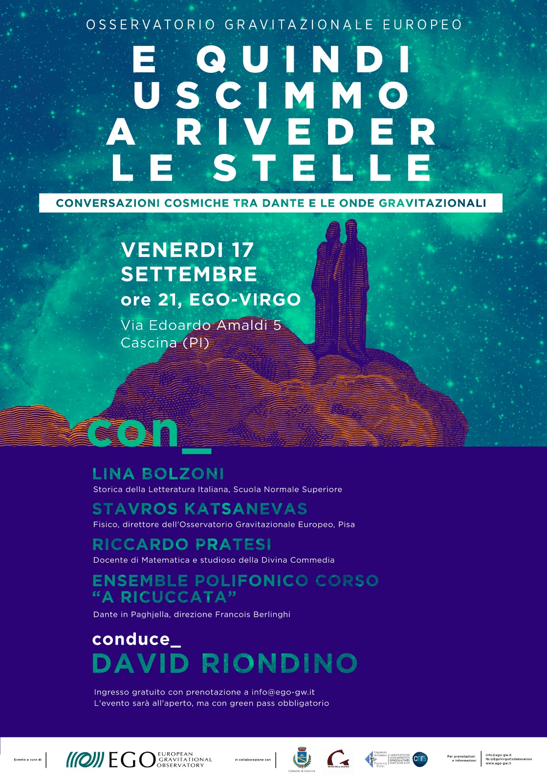 Serata “e quindi uscimmo a riveder le stelle”