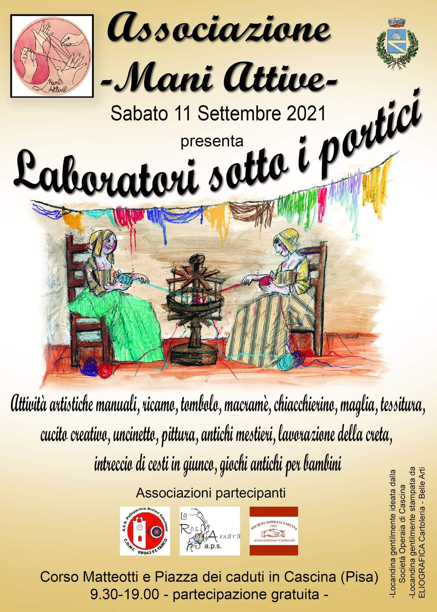 Mani Attive - Laboratori sotto i Portici