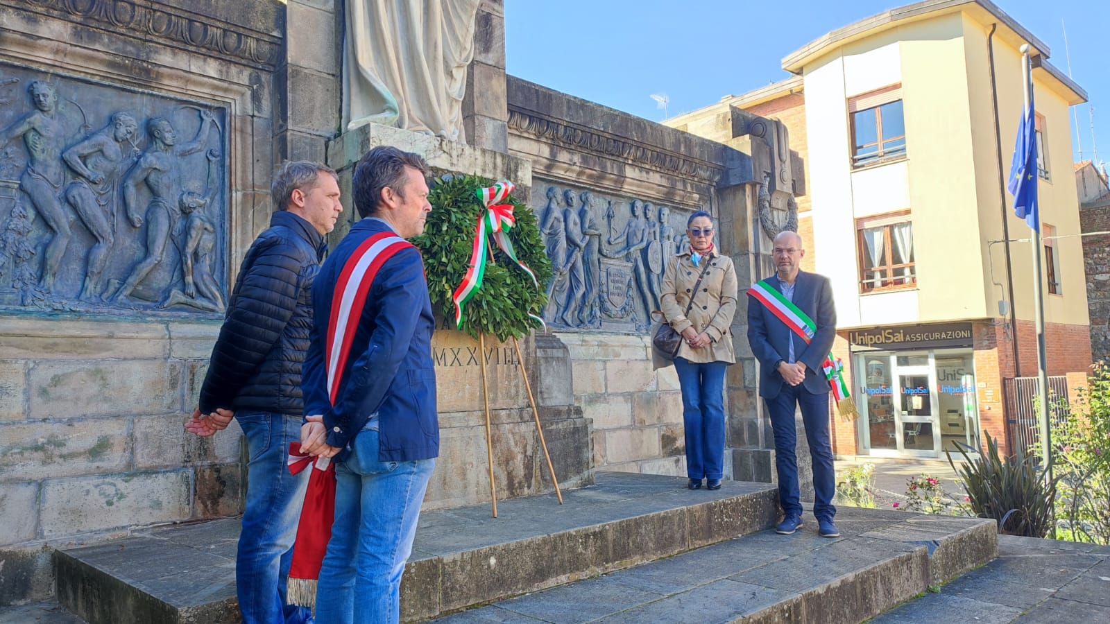 4 Novembre, i discorsi del sindaco Betti e di monsignor Paoletti