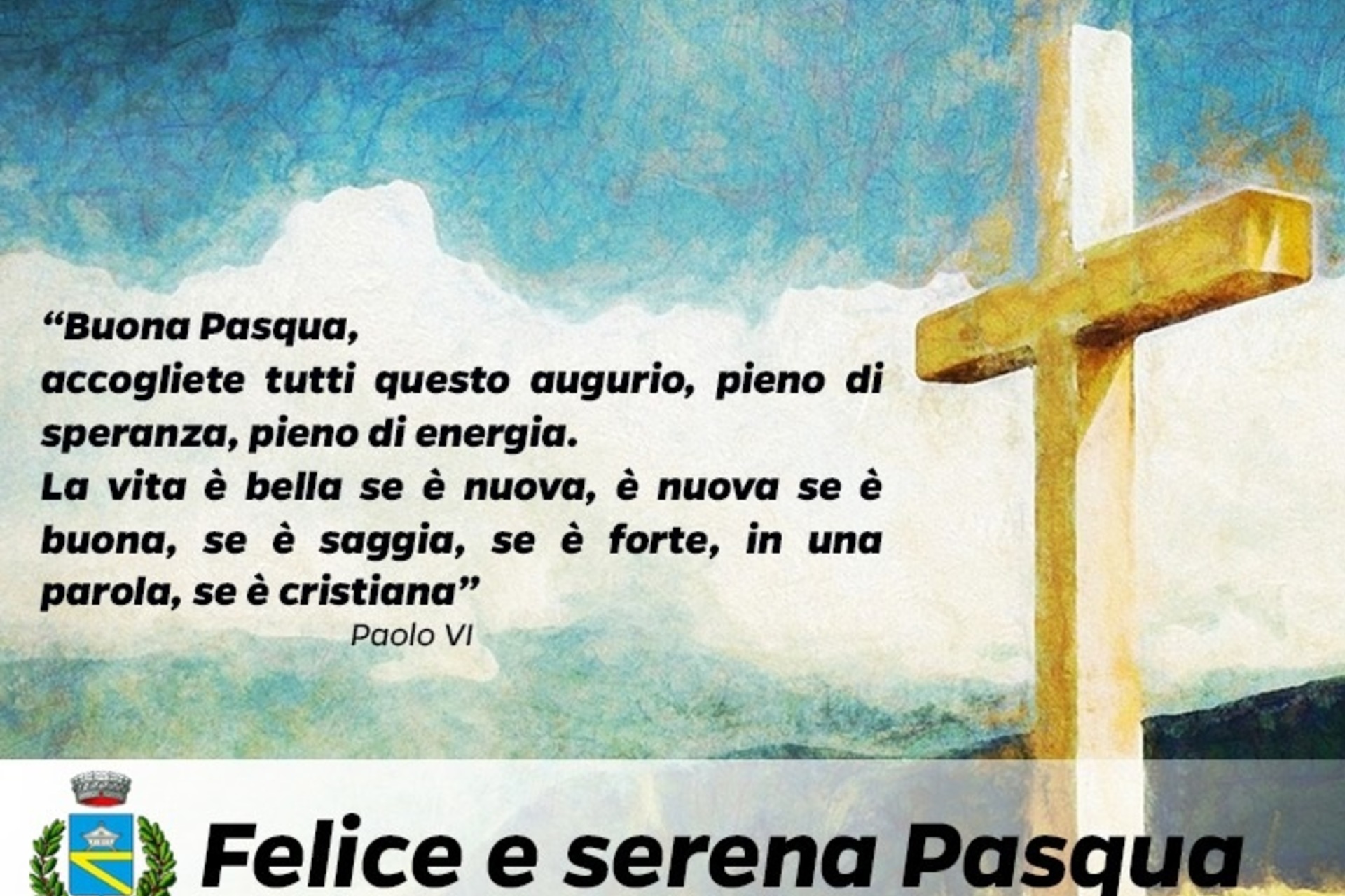 Pasqua 2019 Gli Auguri Del Sindaco Ceccardi Comune Di Cascina